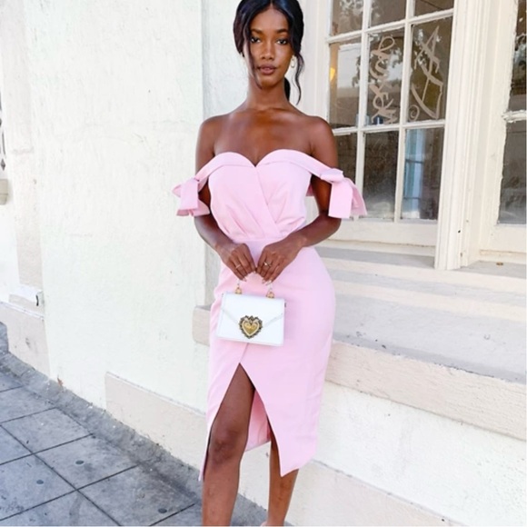 🎀 LAVISH ALICE | Off the Shoulder Dress | Size 10 - Picture 4 of 15